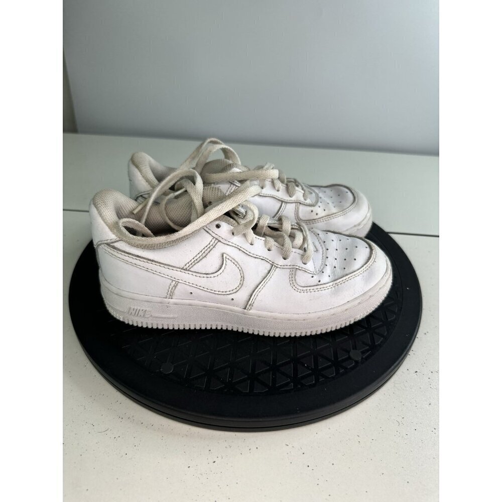 Nike Kids Preschool Air Force 1 Low Shoes White 314193-117 Size 1Y BASKETBALL